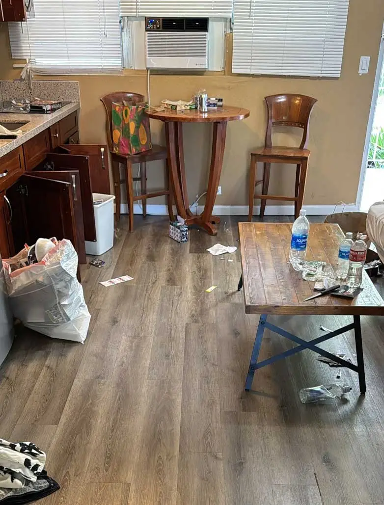 Dirty after departure Waikiki vacation rental